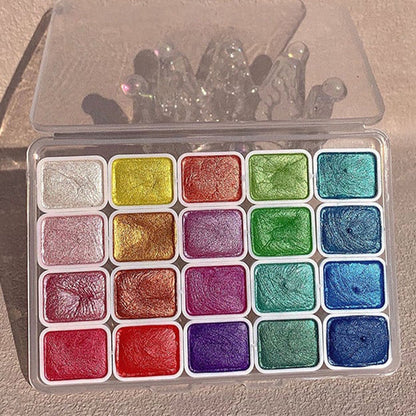 Set d'aquarelles 20 couleurs