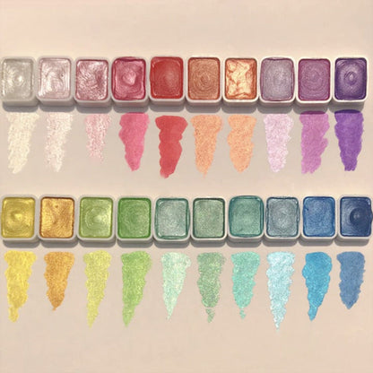 Set d'aquarelles 20 couleurs