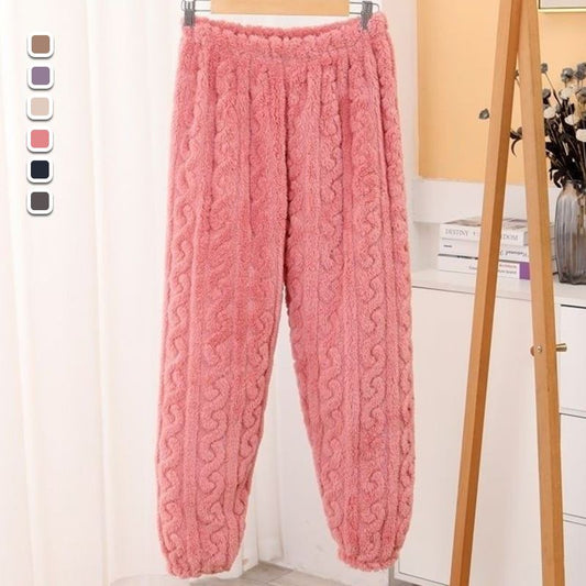 🥰55 % de réduction🥰 Pantalon de pyjama en peluche chaud et confortable pour femmes