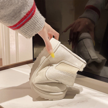 🔥Bottes de Cheville de Neige Chaudes à Semelle Épaisse pour Femmes