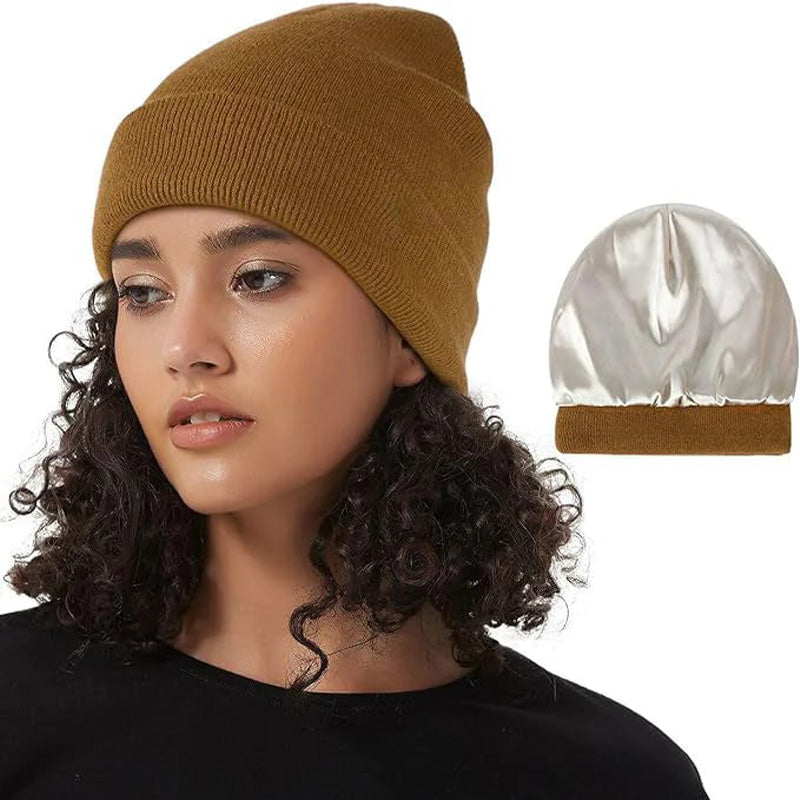 Chapeau d'hiver unisexe en tricot doux et souple