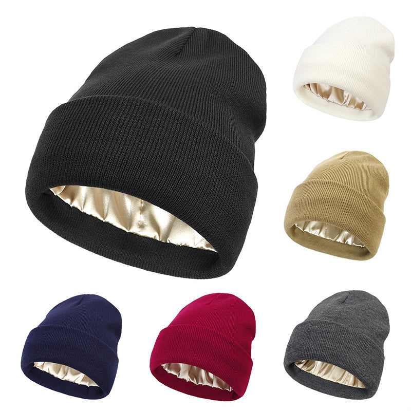 Chapeau d'hiver unisexe en tricot doux et souple