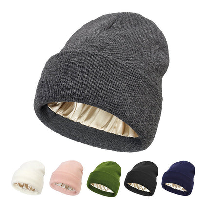 Chapeau d'hiver unisexe en tricot doux et souple